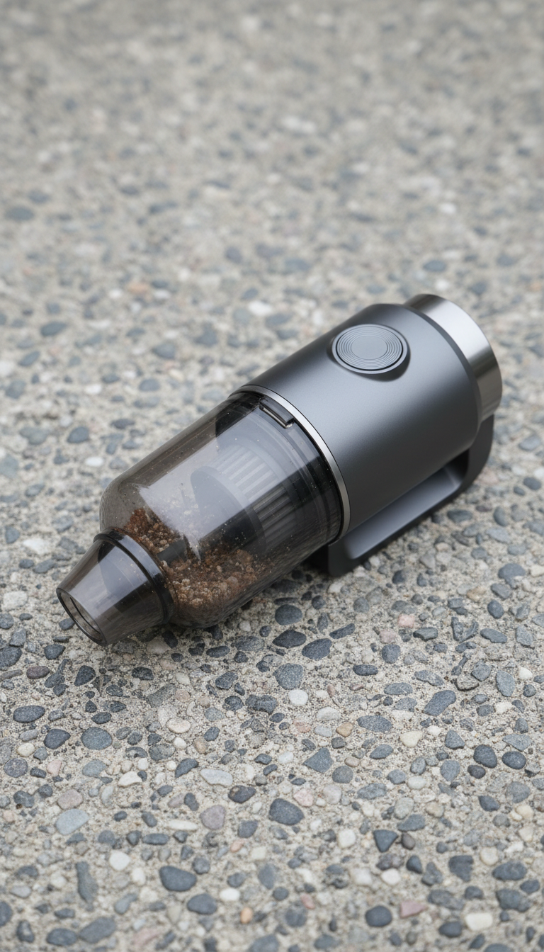 Portable car vacuum cleaner